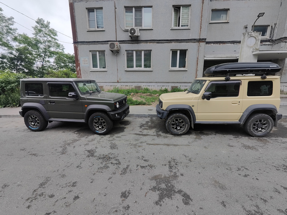 Опять вопрос по шинам. 215 или 235? — Suzuki Jimny (4G), 1,5 л, 2018 ...