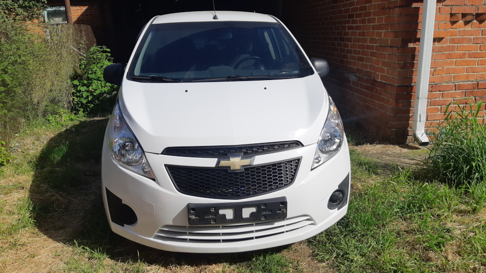 Скрежет переднего тормоза при остановке — Chevrolet Spark (M300), 1 л ...