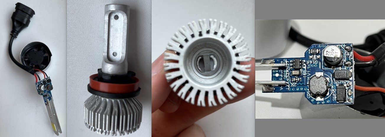 Замена фар ПТФ, доработка LED ламп, чистка радиатора… Yaris Sedan ...