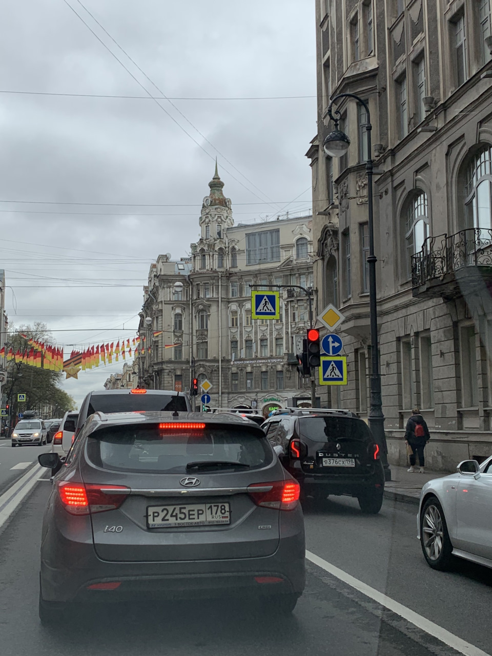 Санкт-Петербург из окна автомобиля.Пасмурный день. Ч.1 — Suzuki SX4 (2G),  1,6 л, 2018 года | покатушки | DRIVE2