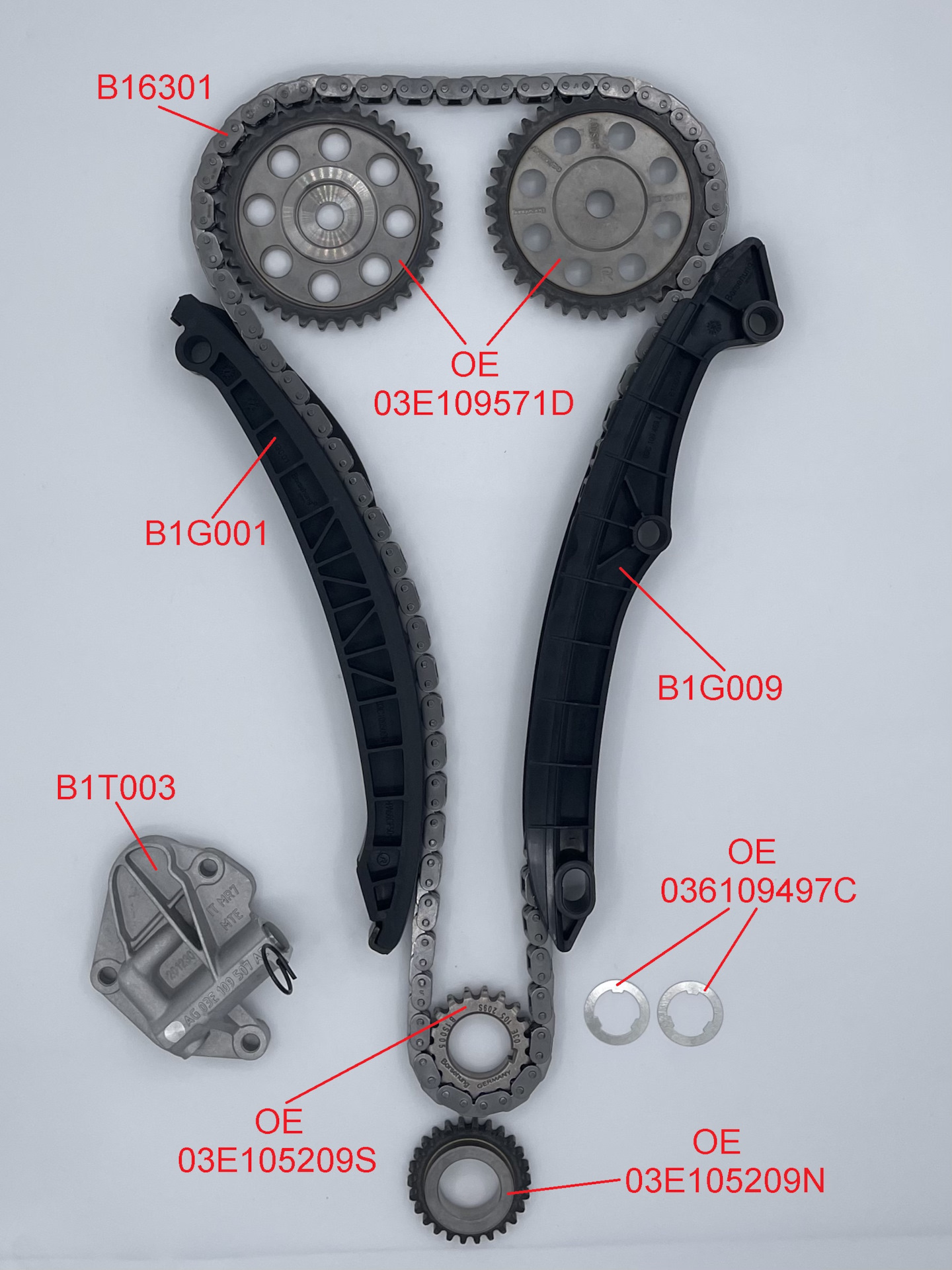 Ремкомплект цепи. B16296 Borsehung. Направляющая цепи ГРМ. CGPC комплект цепи. Tk-0123 ремкомплект цепи ГРМ.