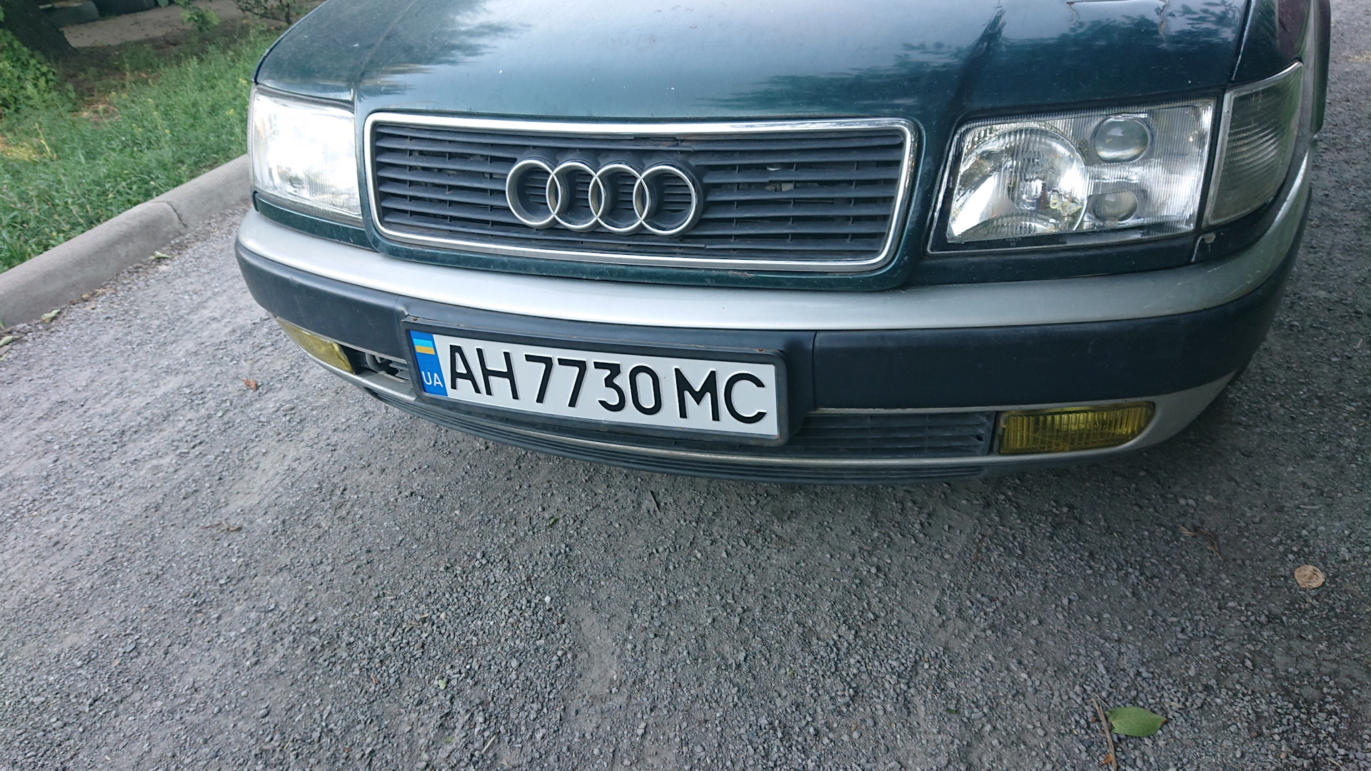 Мучения закончились, новые номера. — Audi 100 (C4), 2,6 л, 1994 года |  покупка машины | DRIVE2