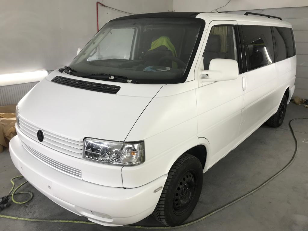 Покрасить раптором volkswagen t5