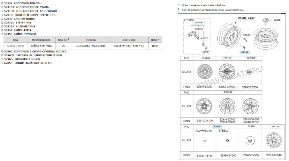 529603X500 KIA HYUNDAI | Запчасти на DRIVE2