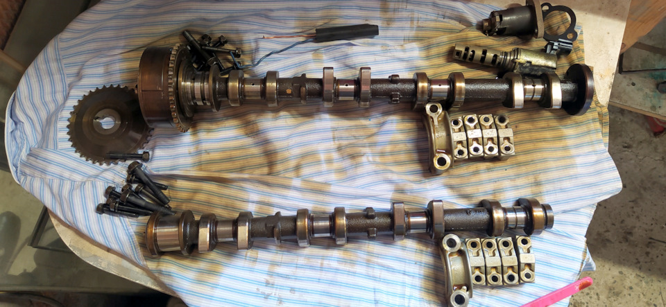 Меняем маслосъемные колпачки на 2AZ-FE — Toyota Ipsum (21), 2,4 л ...