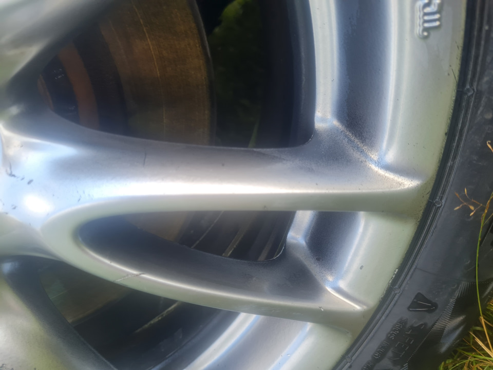 Отмыть литые диски до блеска и даже более. Как не стоит делать, делюсь ...