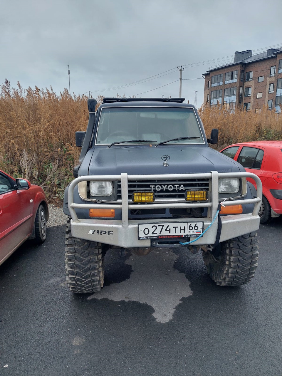 Поездка на Адуй камень. До Шайтан камня не доехали. 21 октября 2023. —  Toyota Land Cruiser Prado 70-series, 3 л, 1992 года | покатушки | DRIVE2