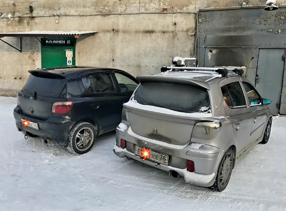 Замена абсорбера — Toyota Vitz (10), 1,3 л, 2000 года | своими руками ...