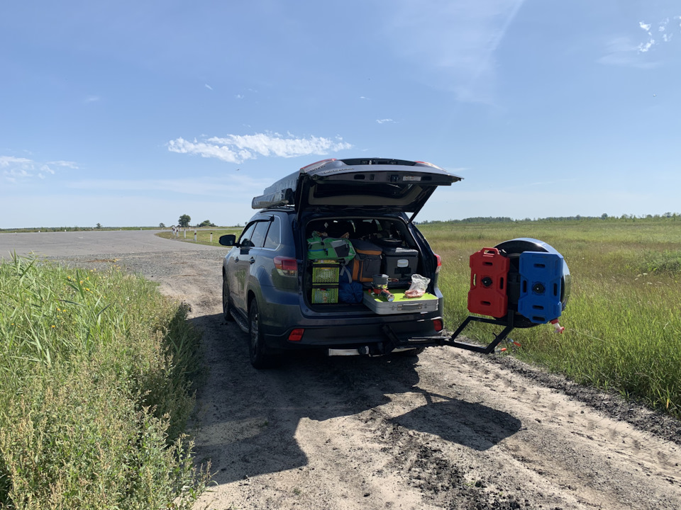 Photo from the logbook Toyota Highlander (XU50)