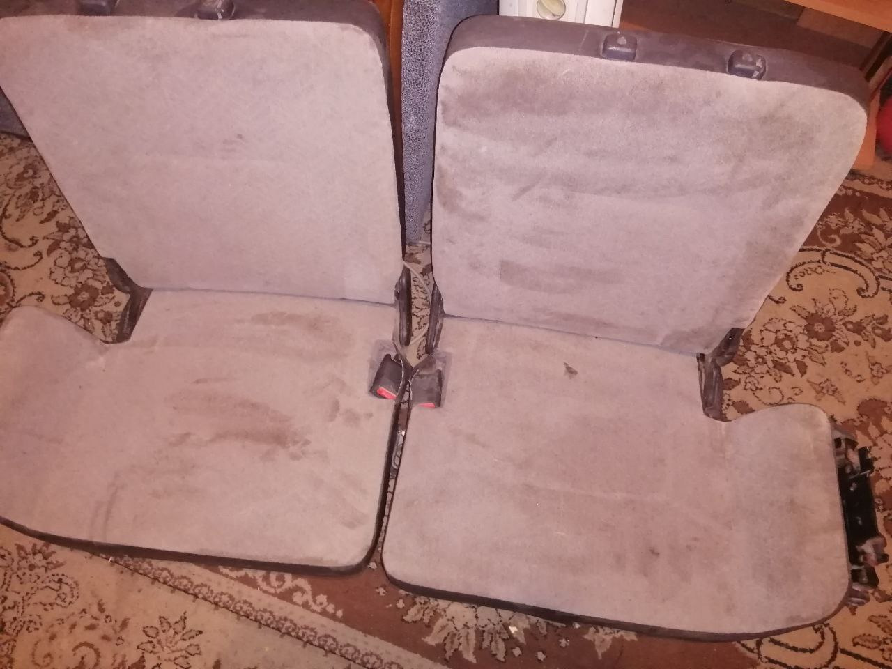 Задние сидения в ниву от Pajero 2 третий ряд ч.1 Пришли с Костромы ...