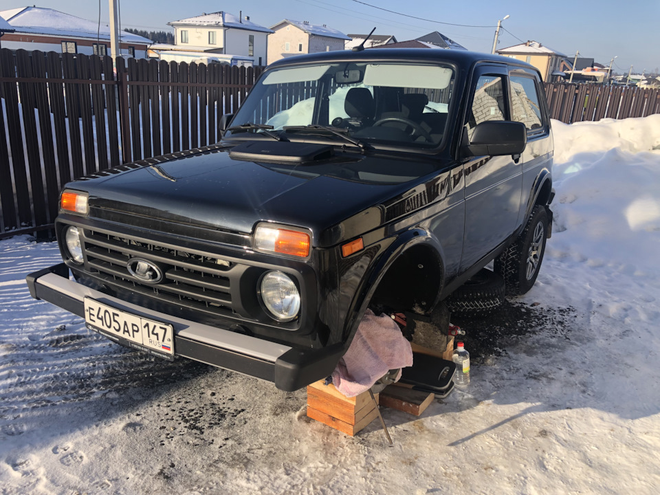 #9 Подклинивают, не растормаживаются колодки Нива Легенда — Lada 4x4 3D ...