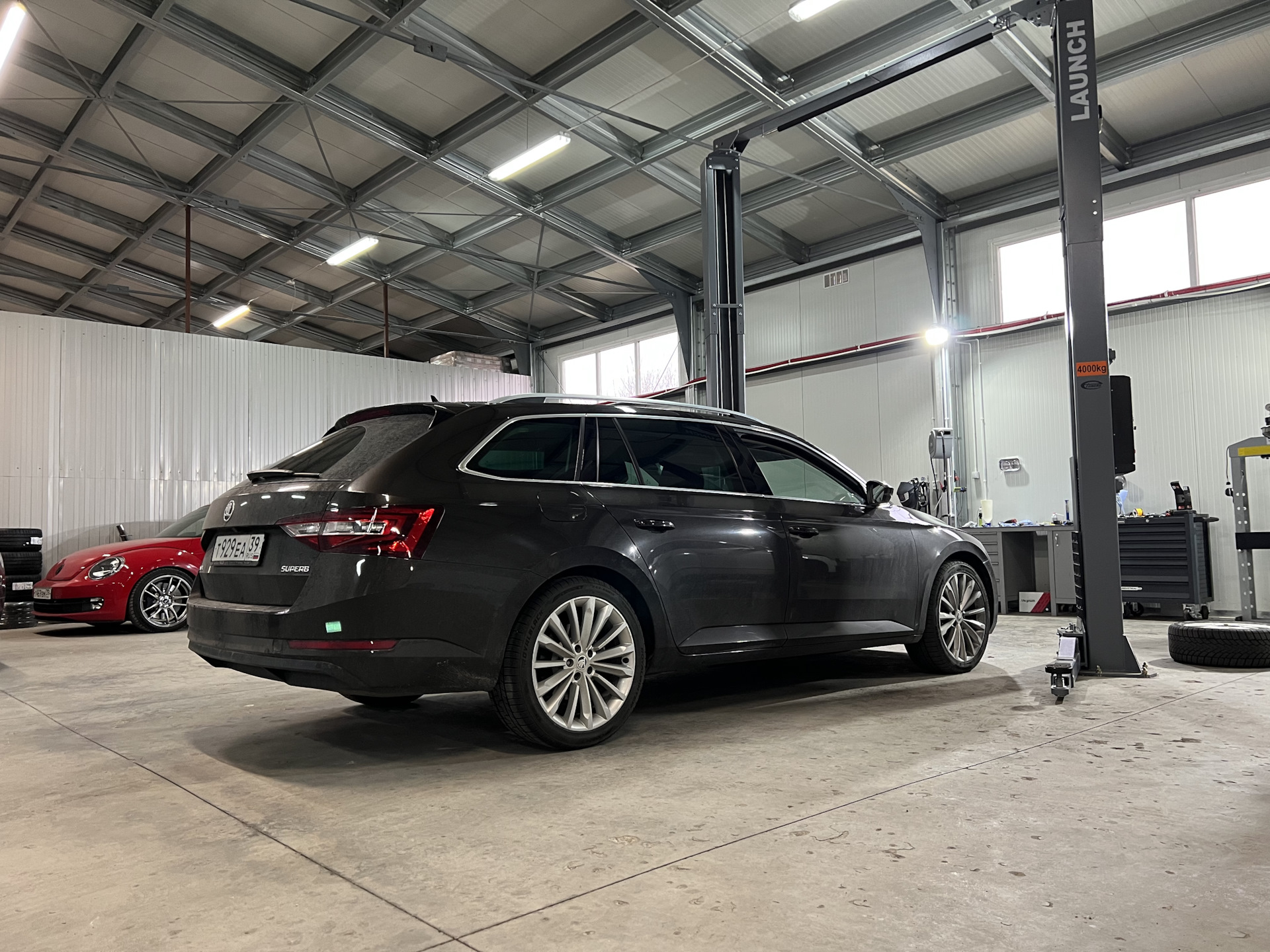 2. Замена масла в DQ381 — Skoda Superb Combi (Mk3), 2 л, 2018 года ...