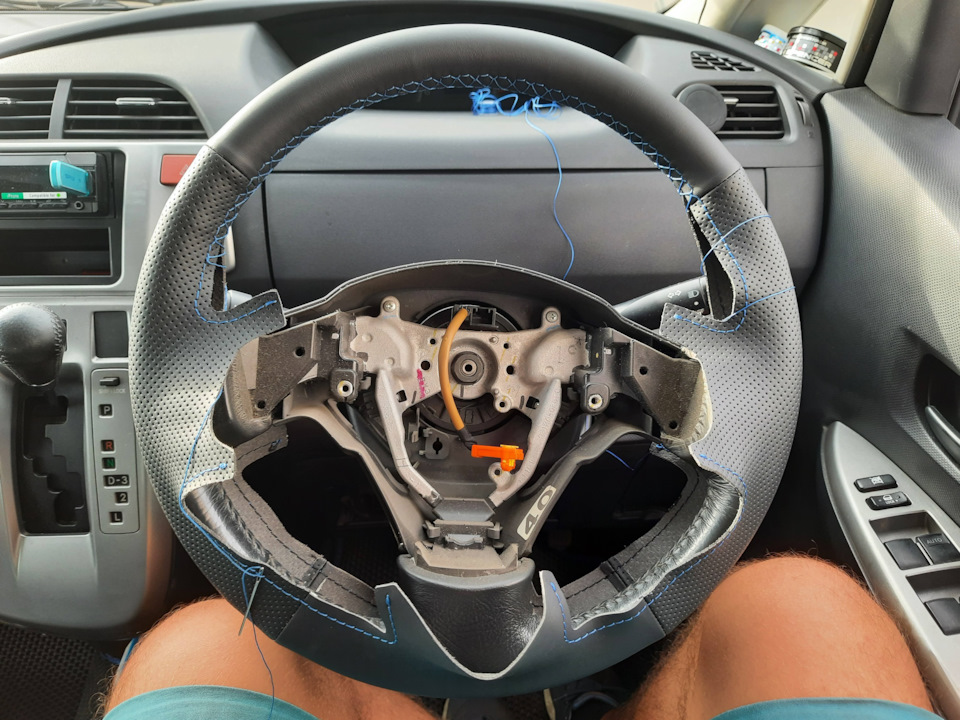 Как снять руль тойота пассо Дешево и сердито Оплетка руля с AliExpress - Toyota Ractis (1G), 1,5 л, 2005 год