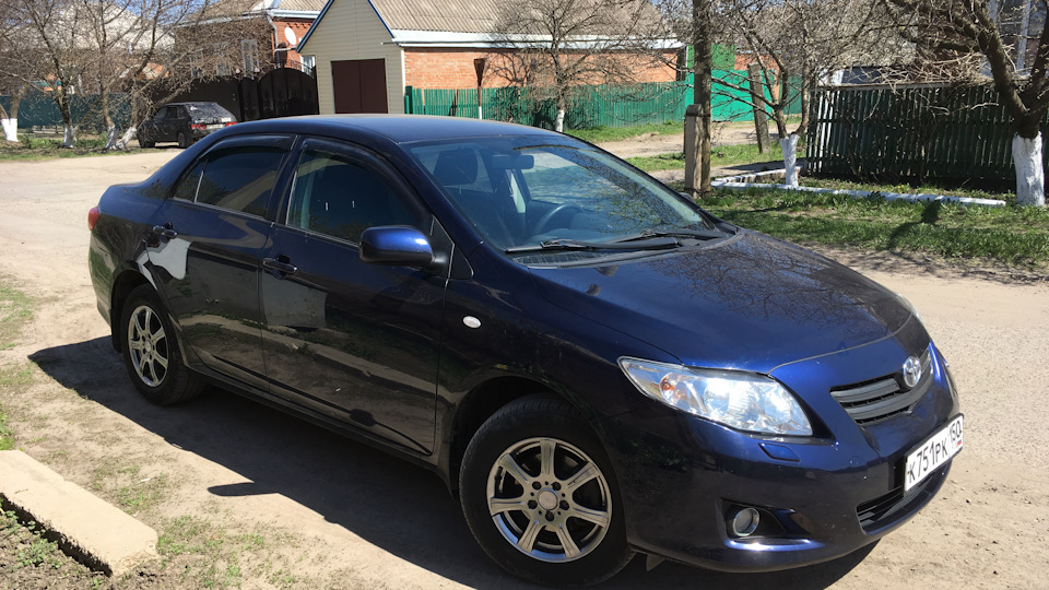 Бортжурнал Toyota Corolla Синяя Девчёнка