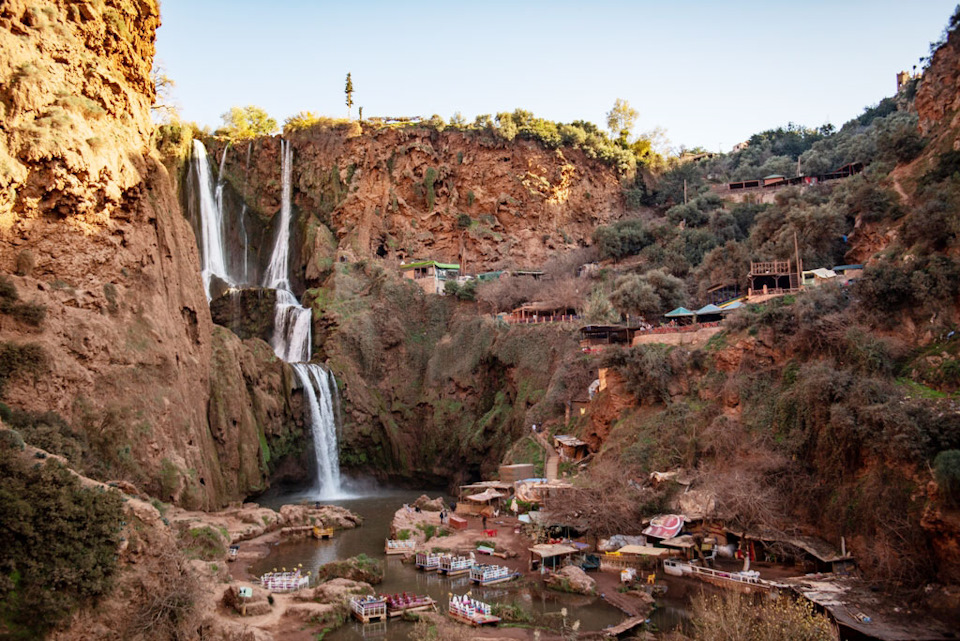 Водопад узуд марокко