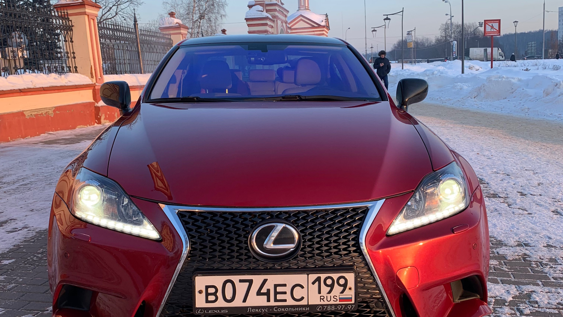 Lexus IS II 2.5 бензиновый 2008 | 300 Вишня на DRIVE2