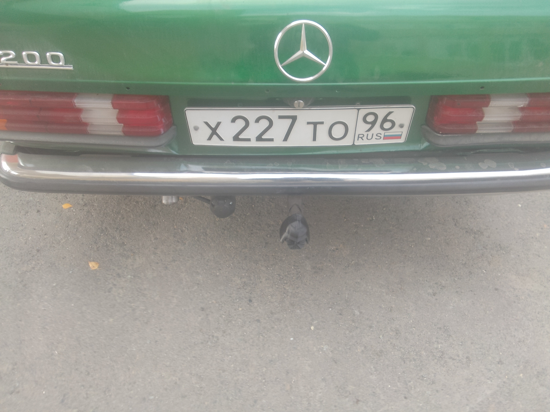 Насадка на фаркоп — Mercedes-Benz W123, 2 л, 1978 года | аксессуары ...