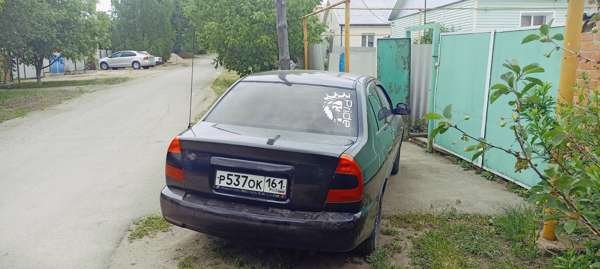 Клапан задержки сцепления, тонировка задних фонарей — Hyundai Accent ...