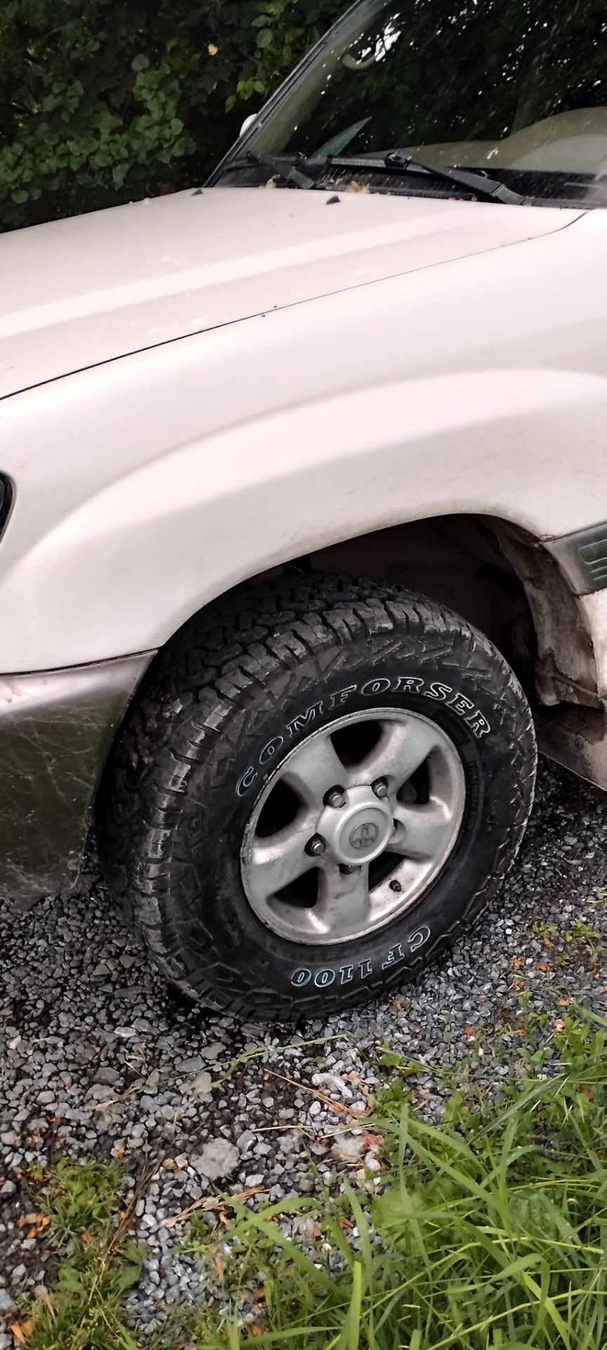 Подкрадули — Toyota Land Cruiser 100, 4,7 л, 1998 года | шины | DRIVE2