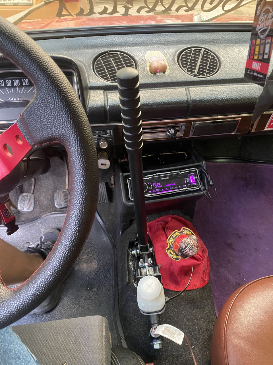 Переделка ручника и установка кулисы. — Lada 21011, 1,6 л, 1981 года ...