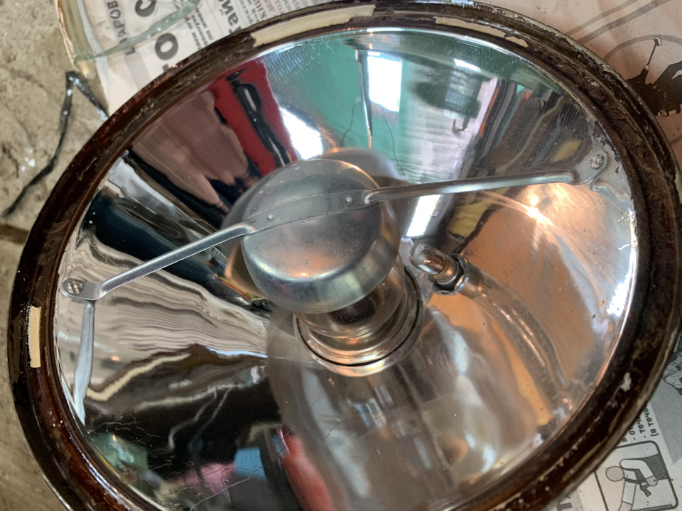 Ремонт разбитой передней фары — ЗАЗ 968, 1,2 л, 1987 года | своими ...