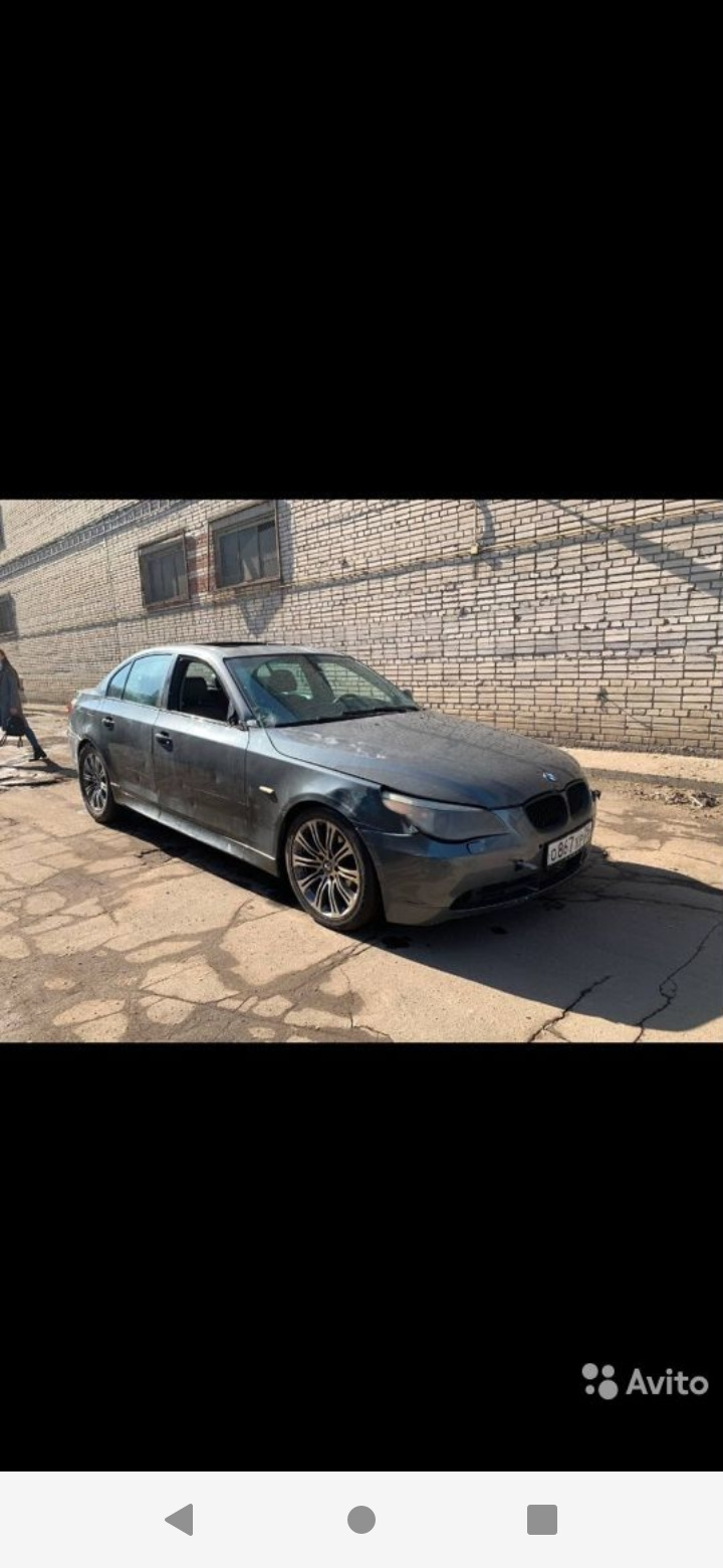 Поднимаем с колен бимиви😁😁😁 — BMW 5 series (E60), 2,5 л, 2004 года |  своими руками | DRIVE2