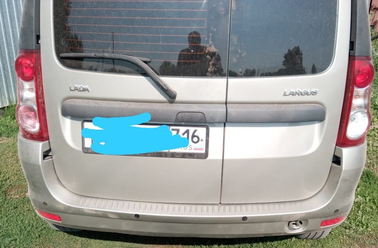 Установил парктроник — Lada Ларгус, 1,6 л, 2014 года | аксессуары | DRIVE2