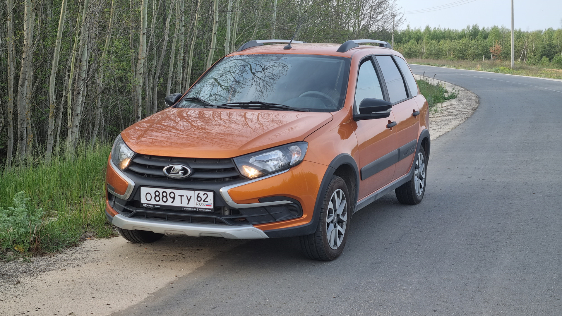 Lada Гранта Cross 1.6 бензиновый 2022 | Маленькая Леди на DRIVE2