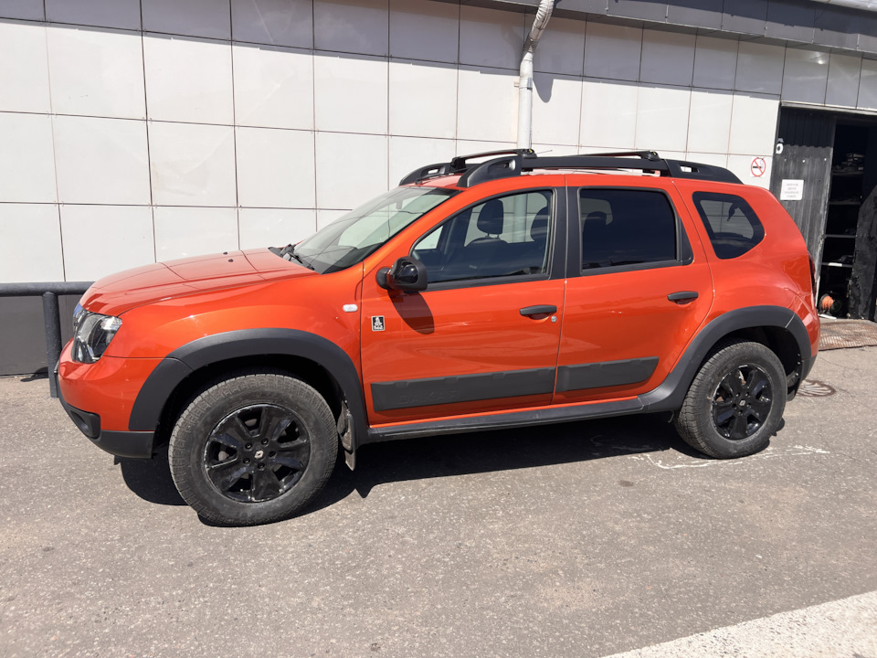 А/Т резина и автобокс. — Renault Duster (1G), 2 л, 2018 года ...