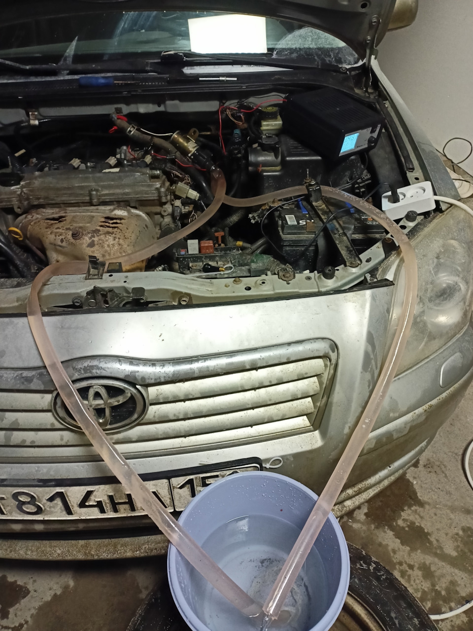 Чистка радиатора печки, Тойота авенсис т25 2004 г. 1az fse — DRIVE2