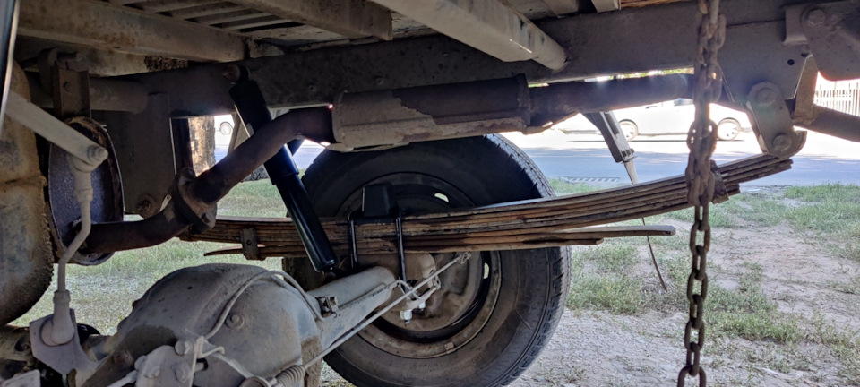 Доработка рессор + замена передних колодок — Hyundai Porter (3G), 2,4 л ...