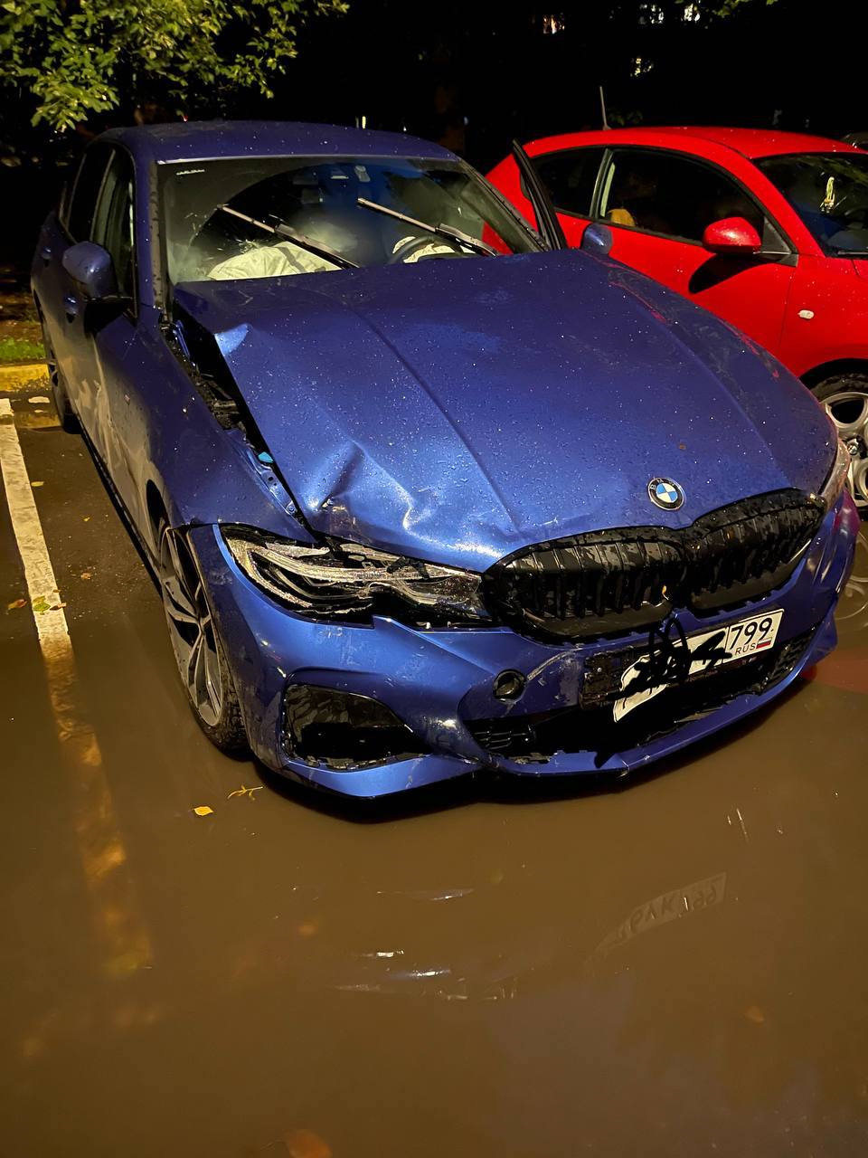 Нужна помощь: кузовной ремонт бмв — BMW 3 series (G20), 2 л, 2021 года ...