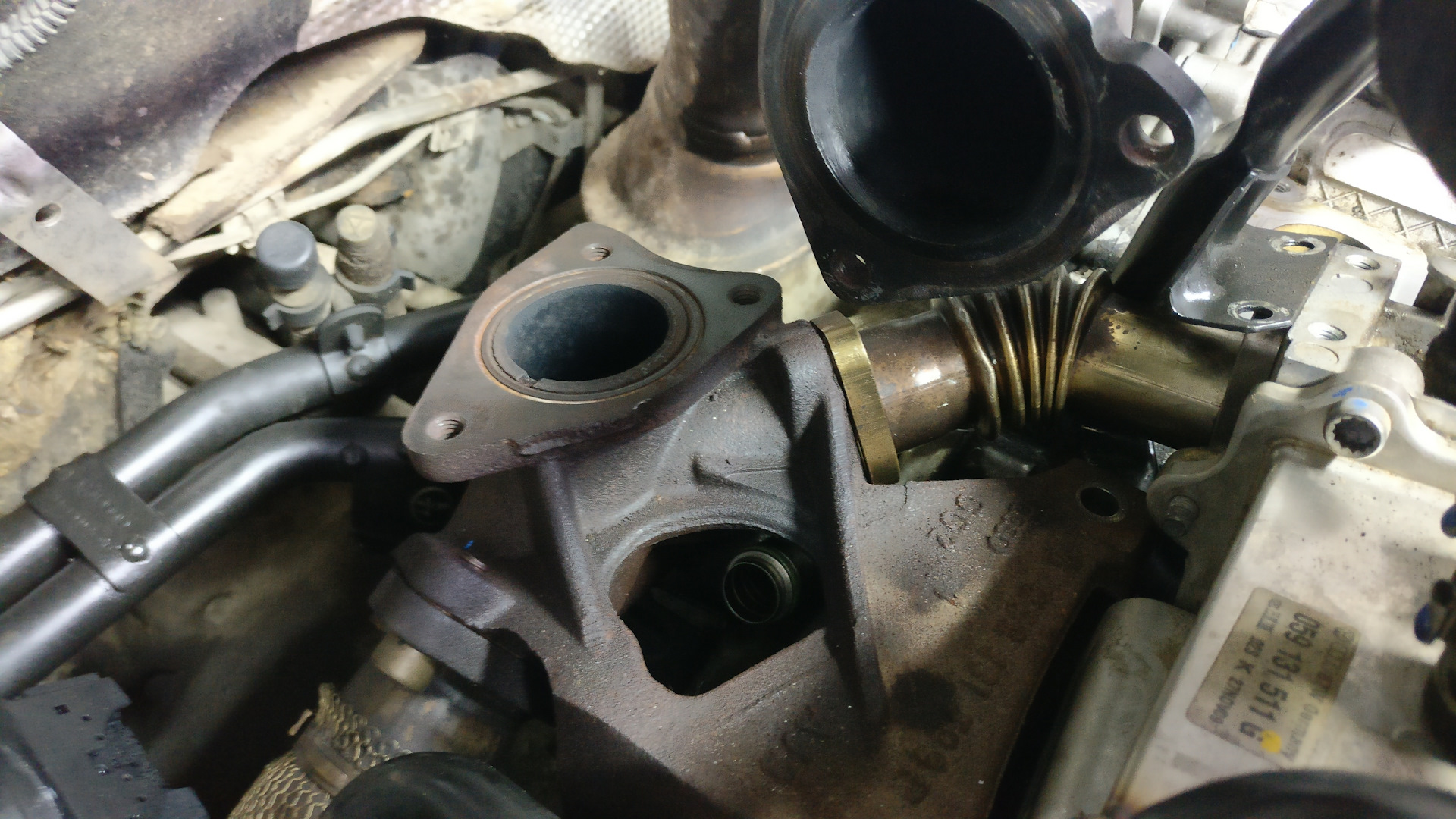 vw passat b6 egr valve cleaning