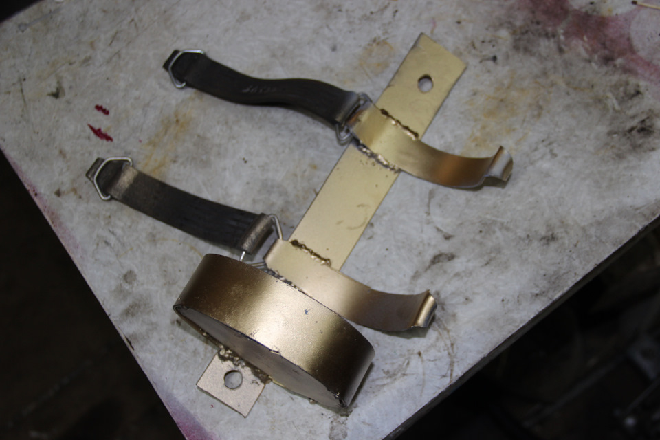 Подготовка нивы к трофи в категорию ТРС( крепление огнетушителя ...