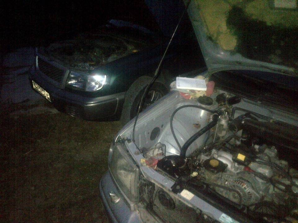 Сгорела катушка зажигания. — Subaru Forester (SF), 2 л, 1999 года ...