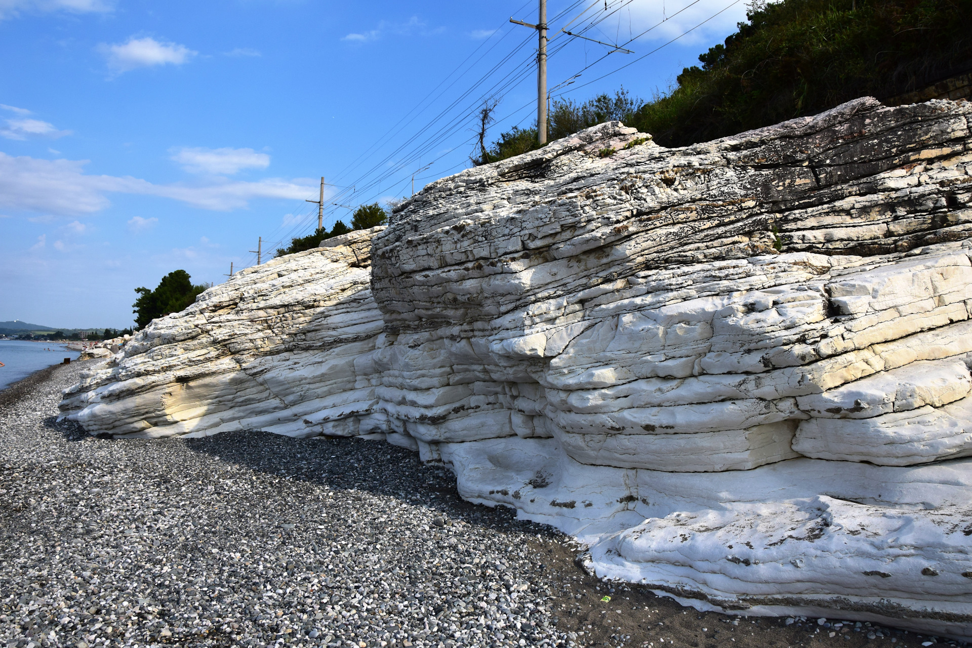 Белые скалы в абхазии фото