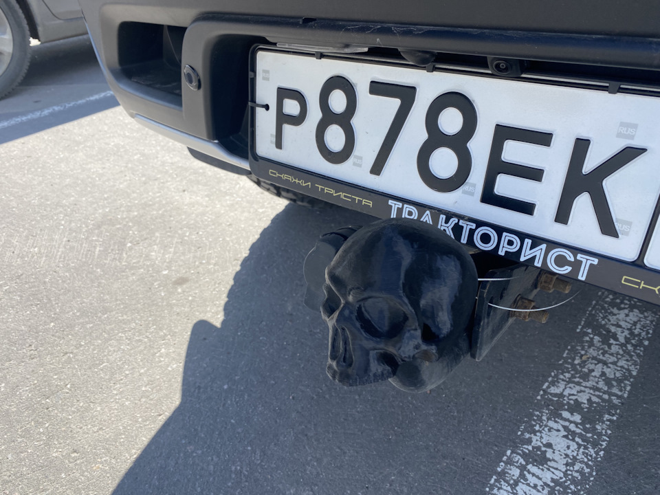 Колпак на шар фаркопа. — Lada Niva Travel, 1,7 л, 2021 года ...