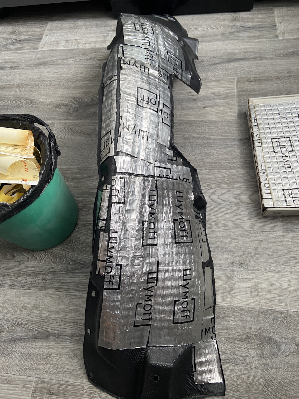 Шумка подкрылков — Hyundai Tucson (LM), 2 л, 2010 года | аксессуары ...