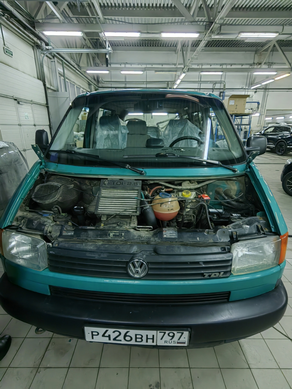 Решение о полном перекрасе авто — Volkswagen Transporter T4, 2,5 л, 2001  года | кузовной ремонт | DRIVE2