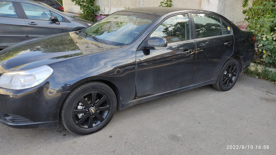 Покраска тапок. — Chevrolet Epica, 2 л, 2011 года | колёсные диски | DRIVE2