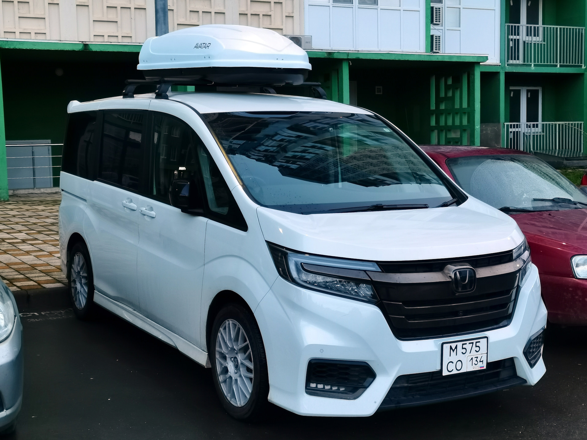 Автобокс YAGOO AVATAR. — Honda Stepwgn (5G), 1,5 л, 2019 года | аксессуары  | DRIVE2