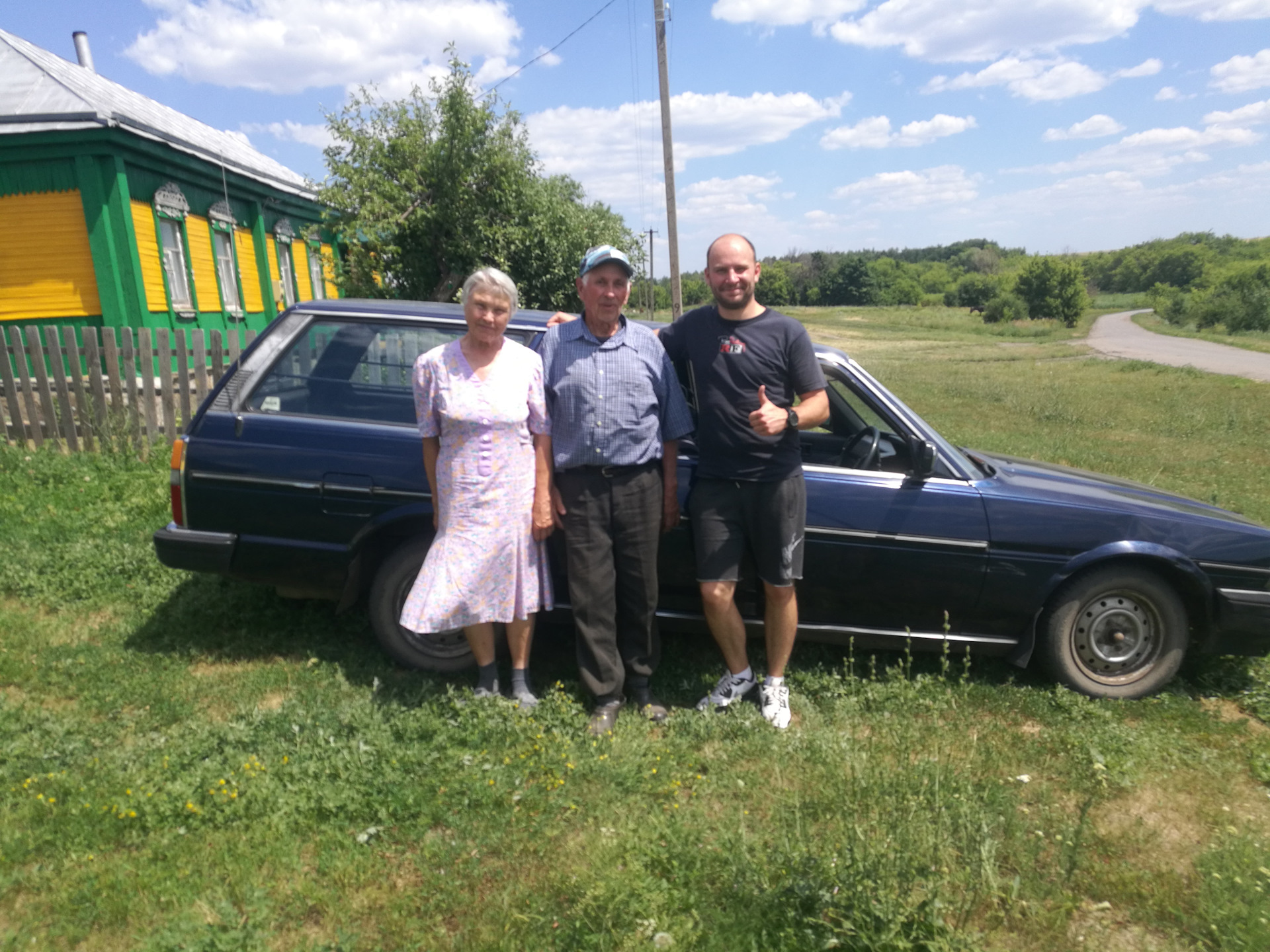 Путешествие ради знакомства — Toyota Mark II (70), 1,8 л, 1990 года |  встреча | DRIVE2