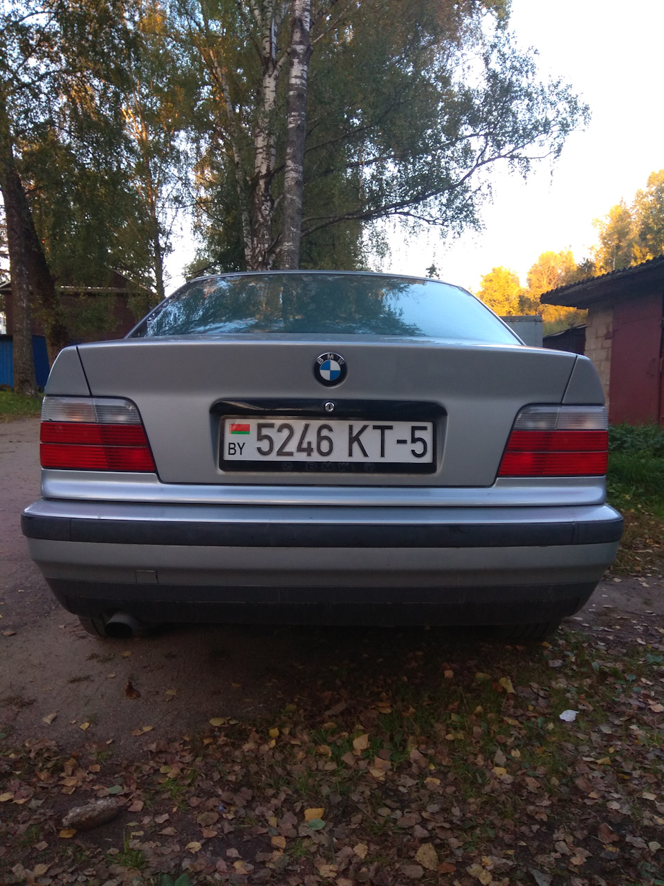 Задние фонари с белым поворотником. — BMW 3 series (E36), 2 л, 1996 ...