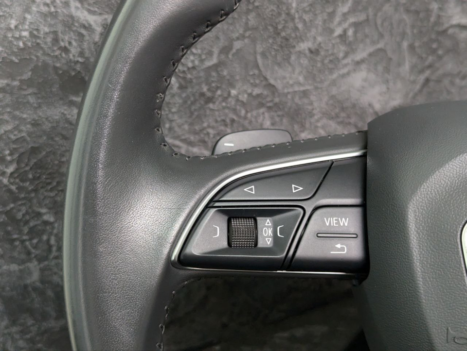 Руль Ауди подогрев лепестки на Audi Q5 (2G), Audi A4 (B9), Audi A5 (2G ...