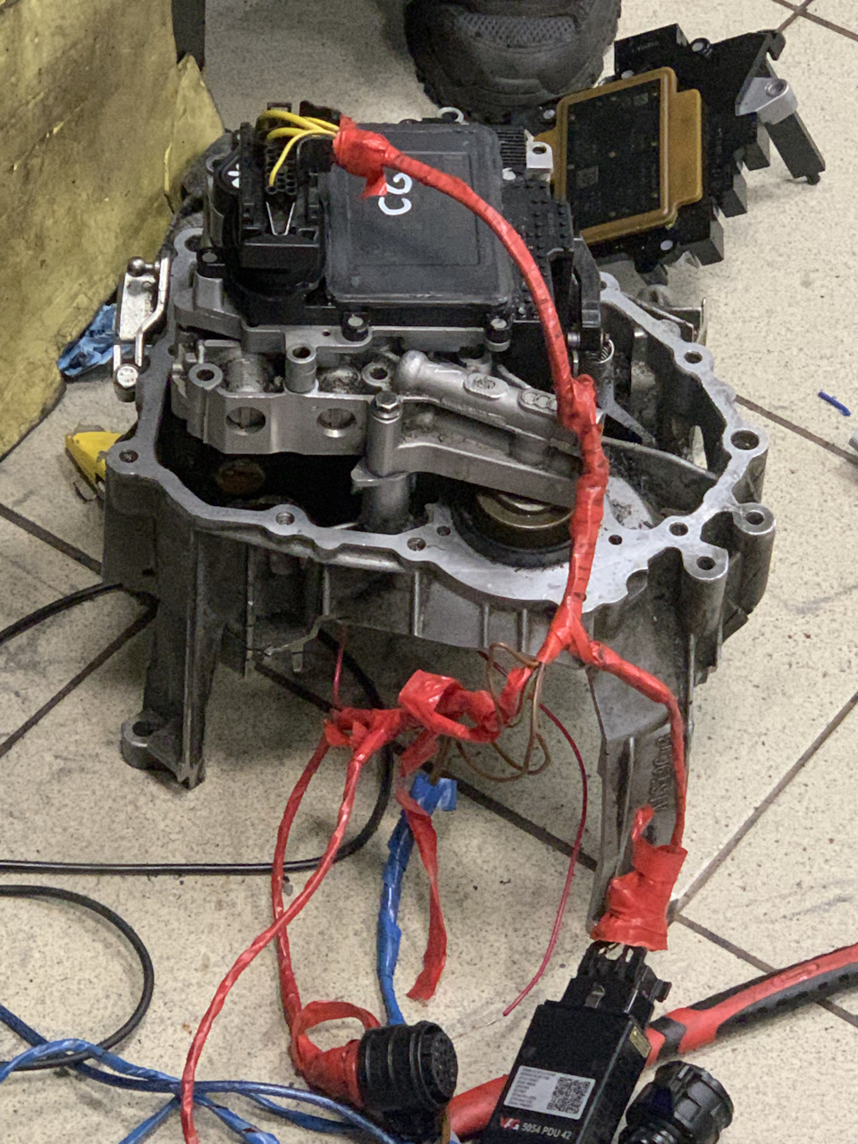 Ремонт ЭБУ вариатора — Audi A4 (B6), 1,8 л, 2003 года | визит на сервис ...
