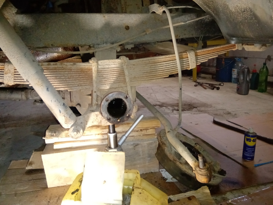 Замена сальника шруса — УАЗ 3303, 2,9 л, 2006 года | поломка | DRIVE2