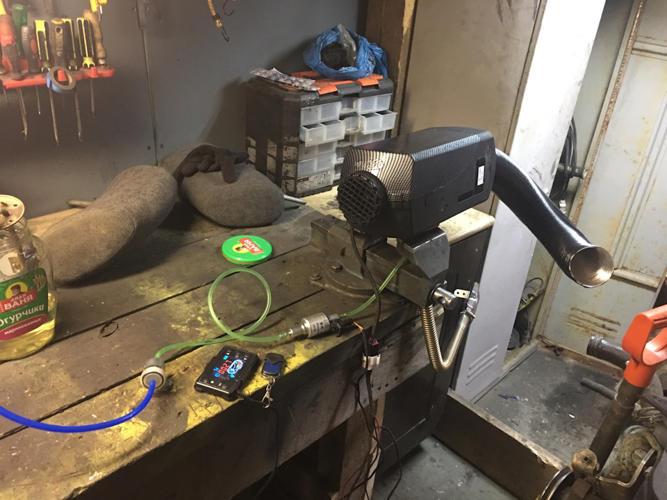 Дизельный отопитель с китая ))) — УАЗ 315195 Hunter, 2,7 л, 2004 года ...