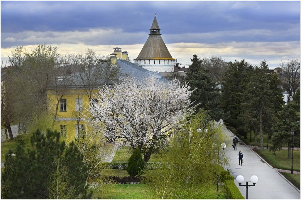 Астрахань в апреле фото