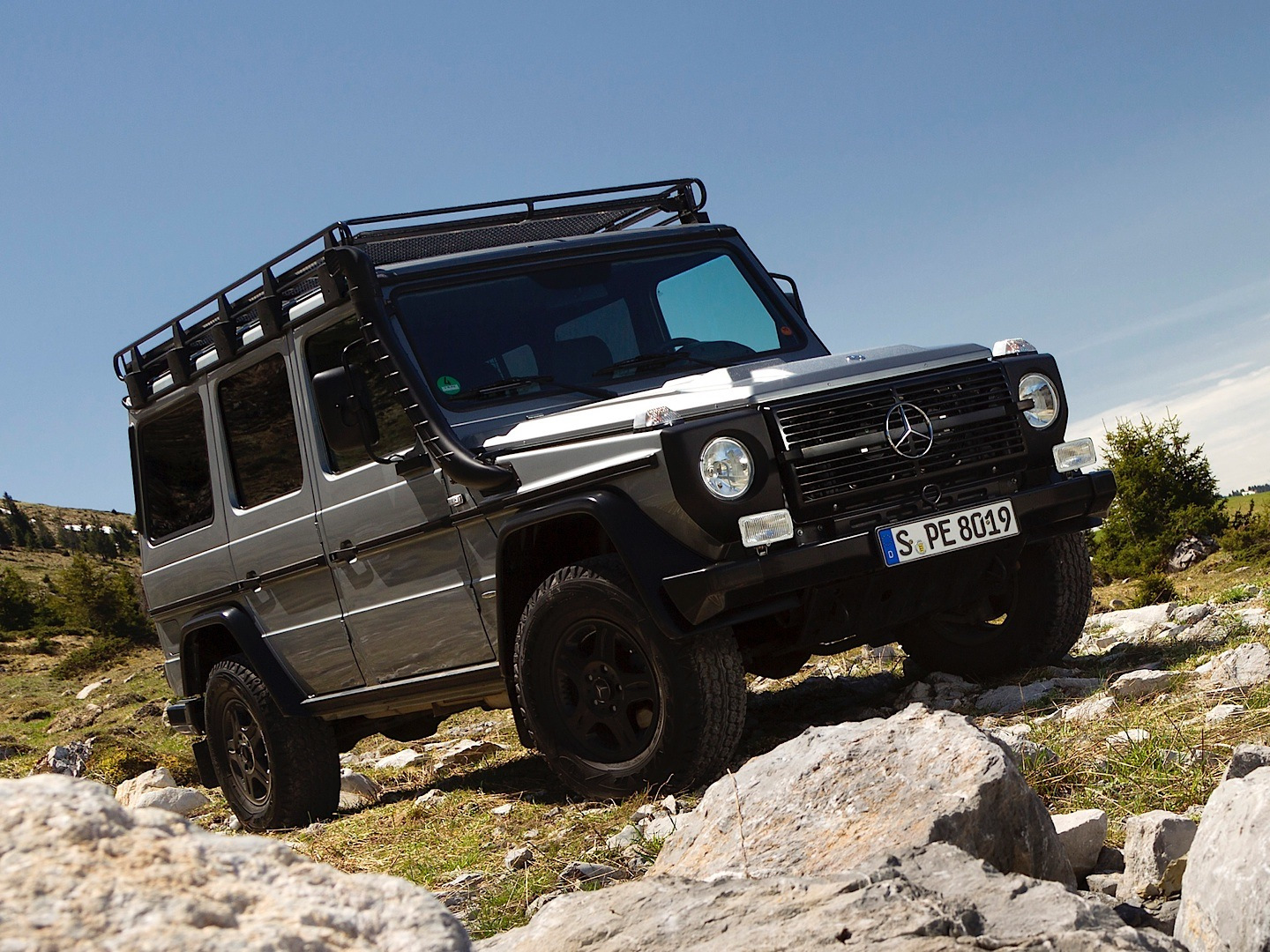 Mercedes Gelandewagen внедорожная версия