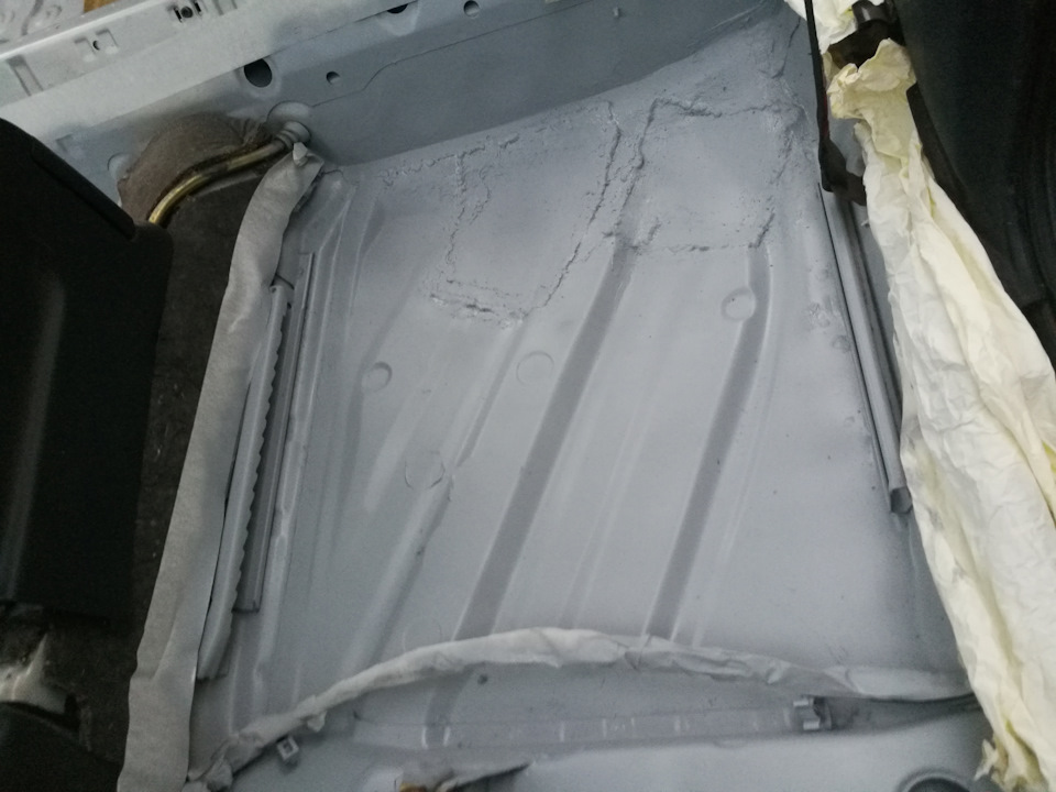 Восстановление пола часть 4 — Volkswagen Vento, 1,8 л., 1996 года ...